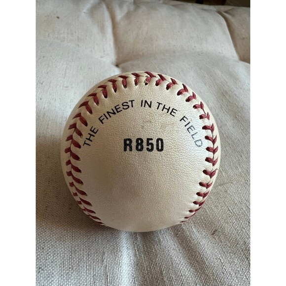 Vintage Rawlings Official League Genuine Leather Practice Training Baseball R850 - Picture 3 of 5